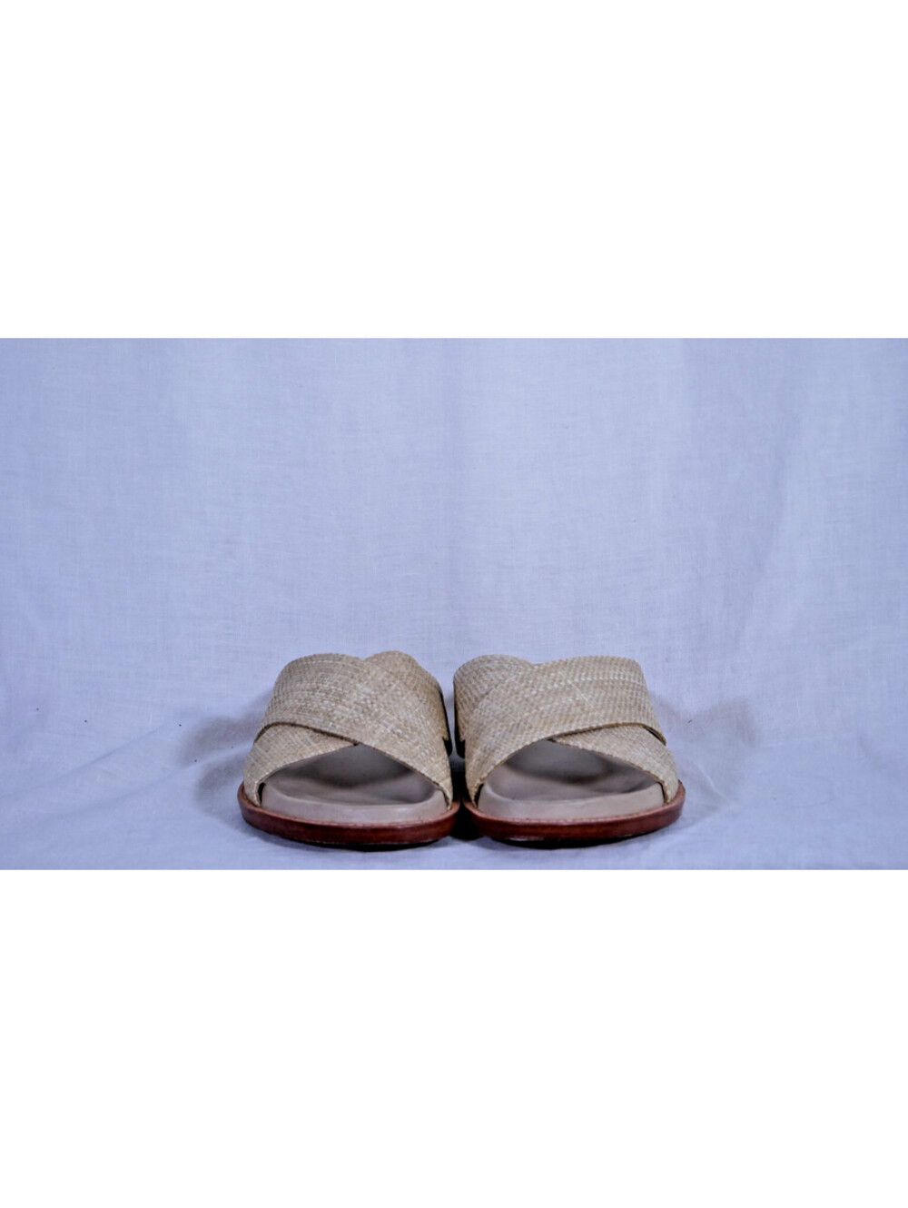 Porte & Paire Straw Slides Size 37.5